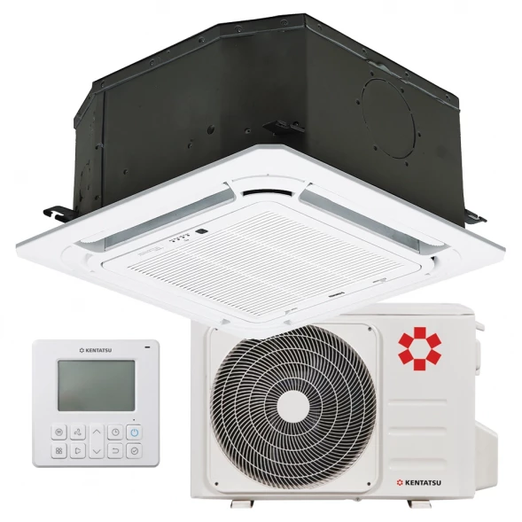 Кассетный кондиционер Kentatsu KSZTA35HFAN1R/KSUTA35HFAN1L/KPU65-D