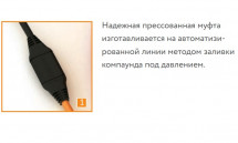 Нагревательный кабель Теплолюкс Tropix ТЛБЭ 32,0 м/630 Вт