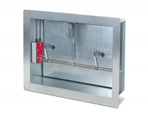 Клапан KD-120-700*700-F1-VN-MN220-04 дымоудаления